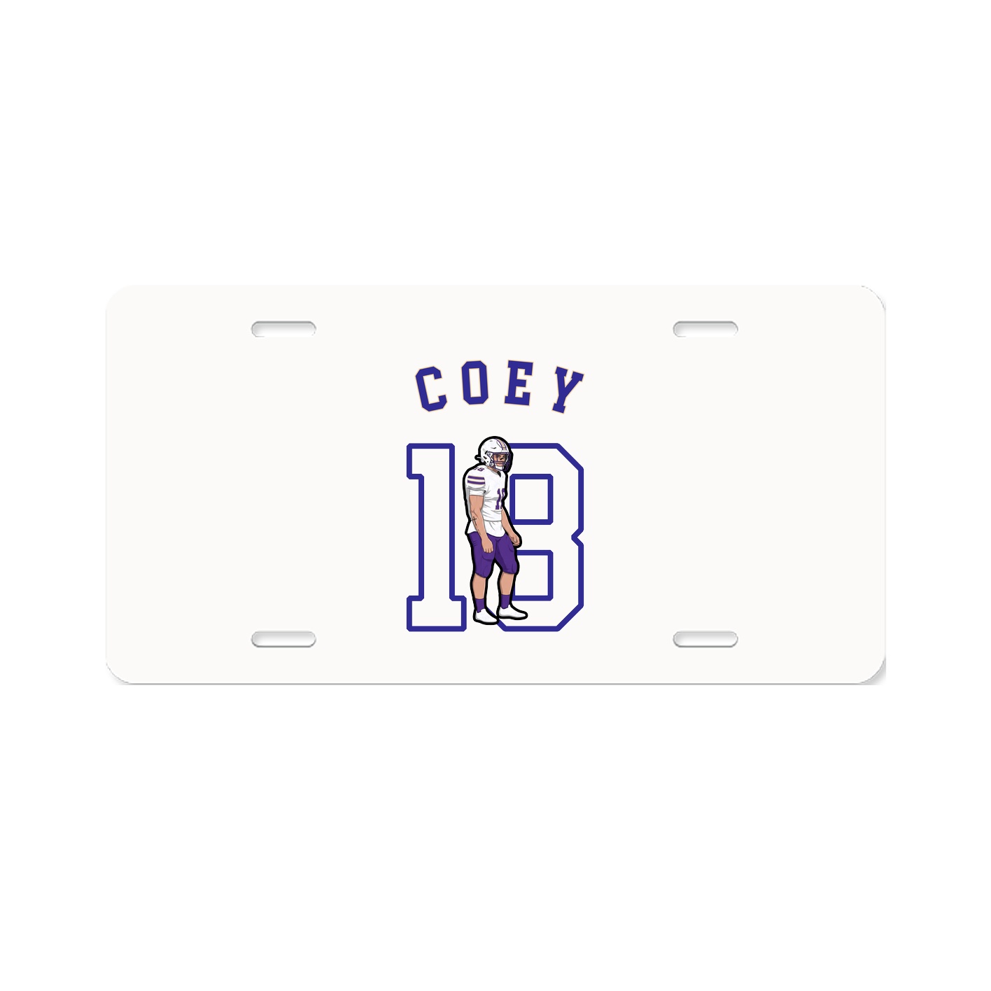 License Plate — Shirsey Arch in Classic