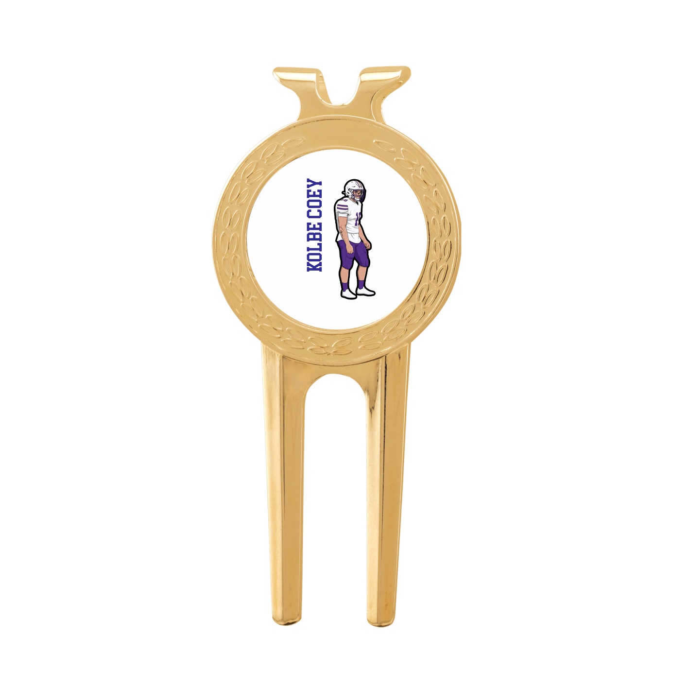 Divot Tool with Ball Marker — Name Vertical in Classic