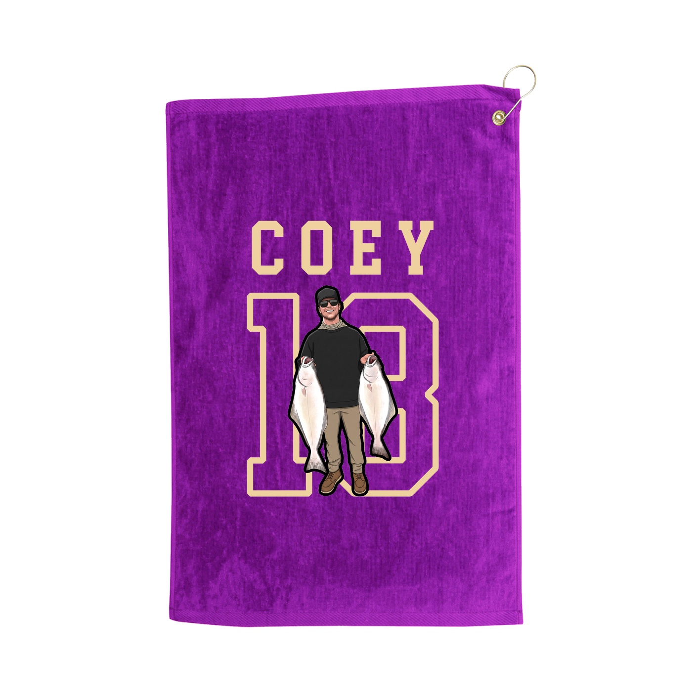 Golf Towel — Shirsey in Purple