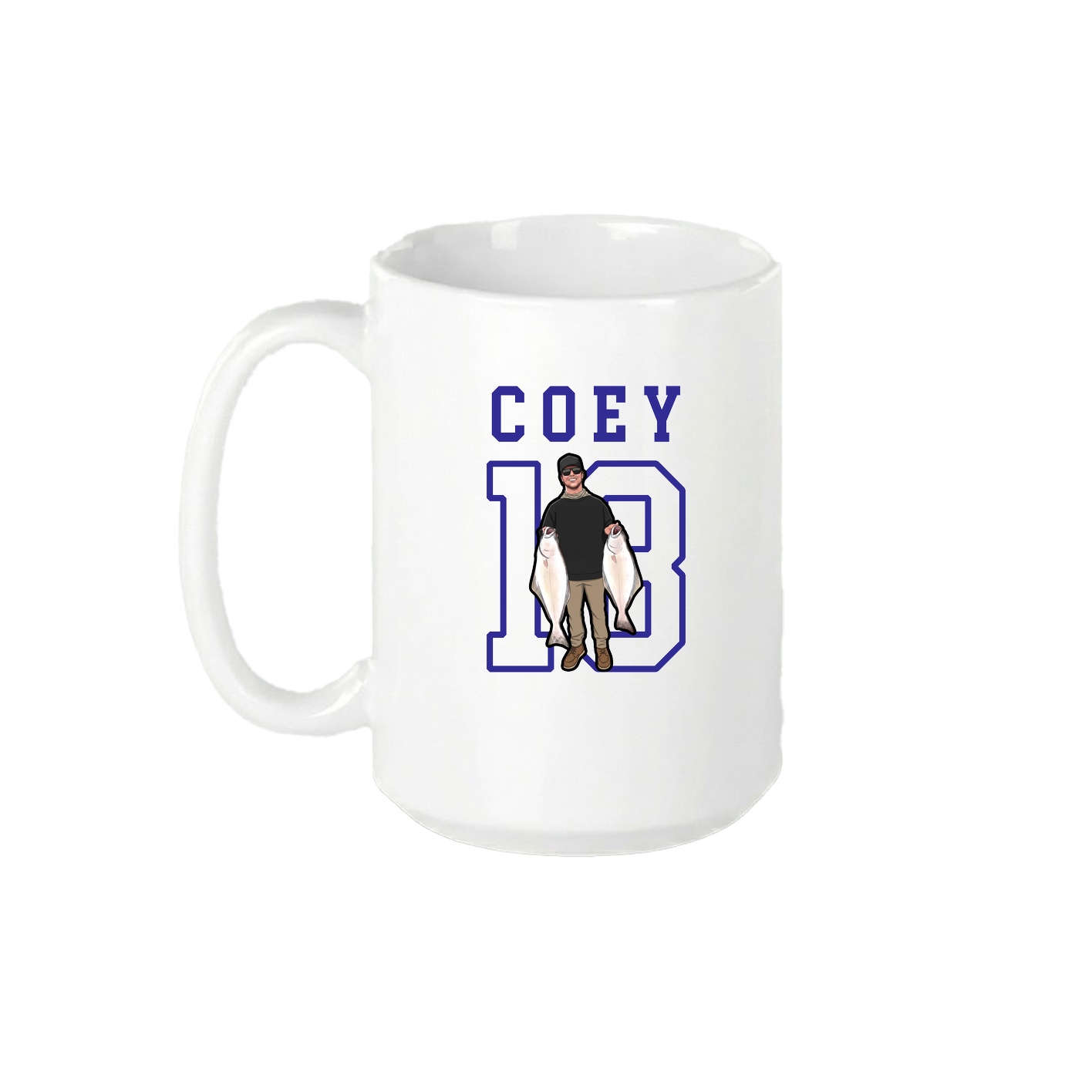 15oz Coffee Mug — Shirsey in White