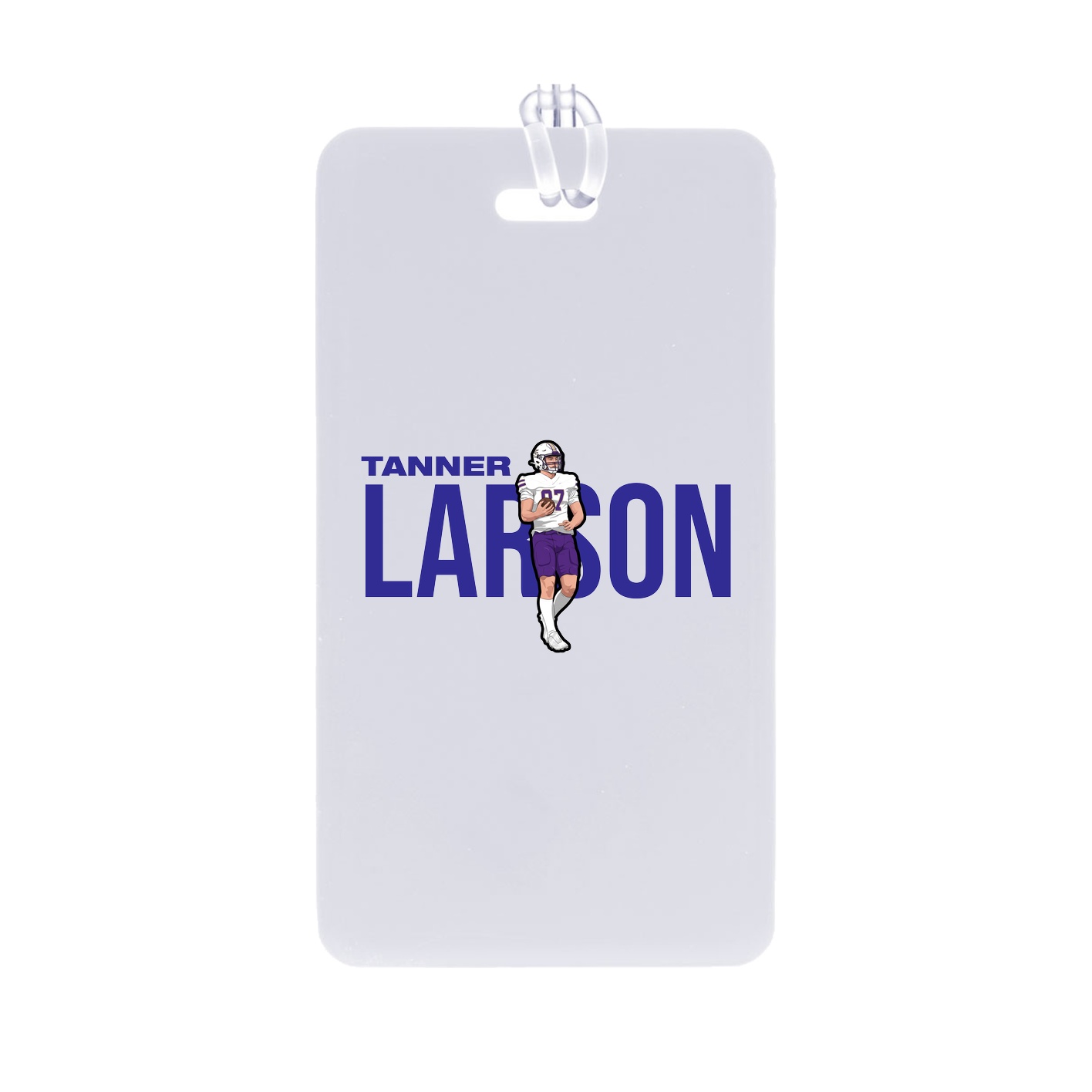 Bag Tag — Player Name in Classic