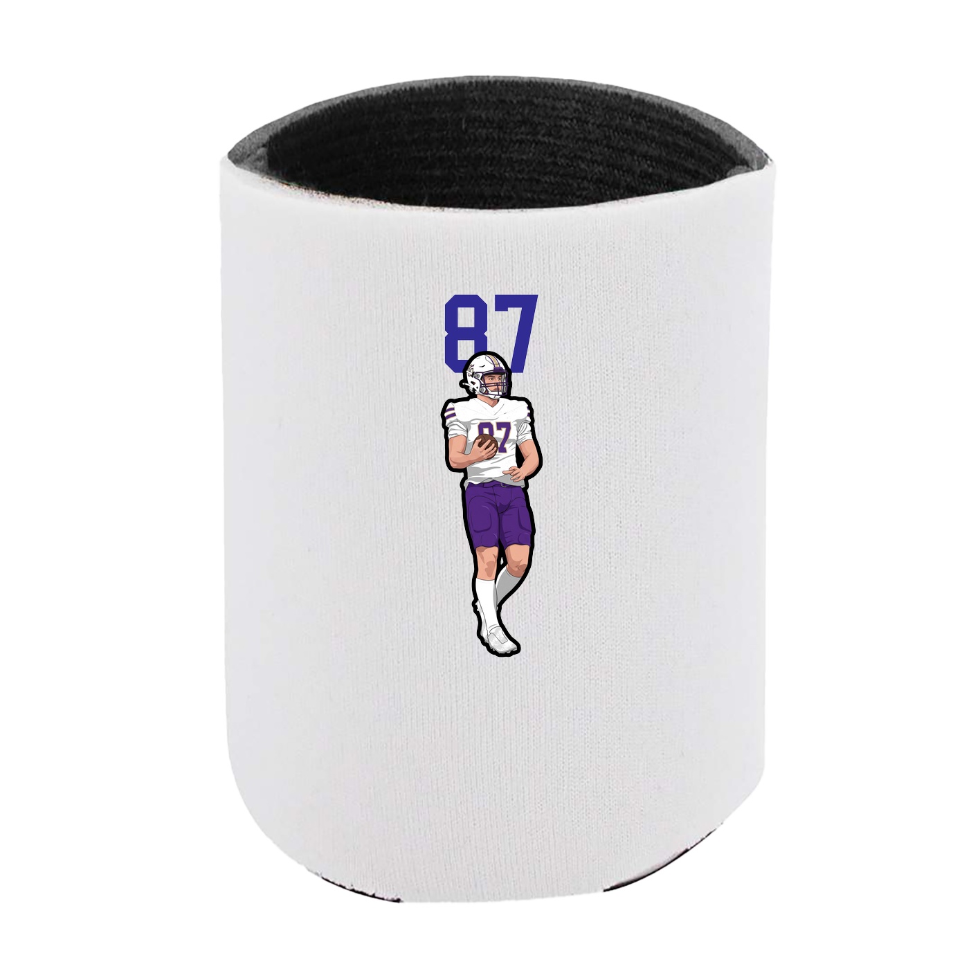Can Holder — Number Top in White