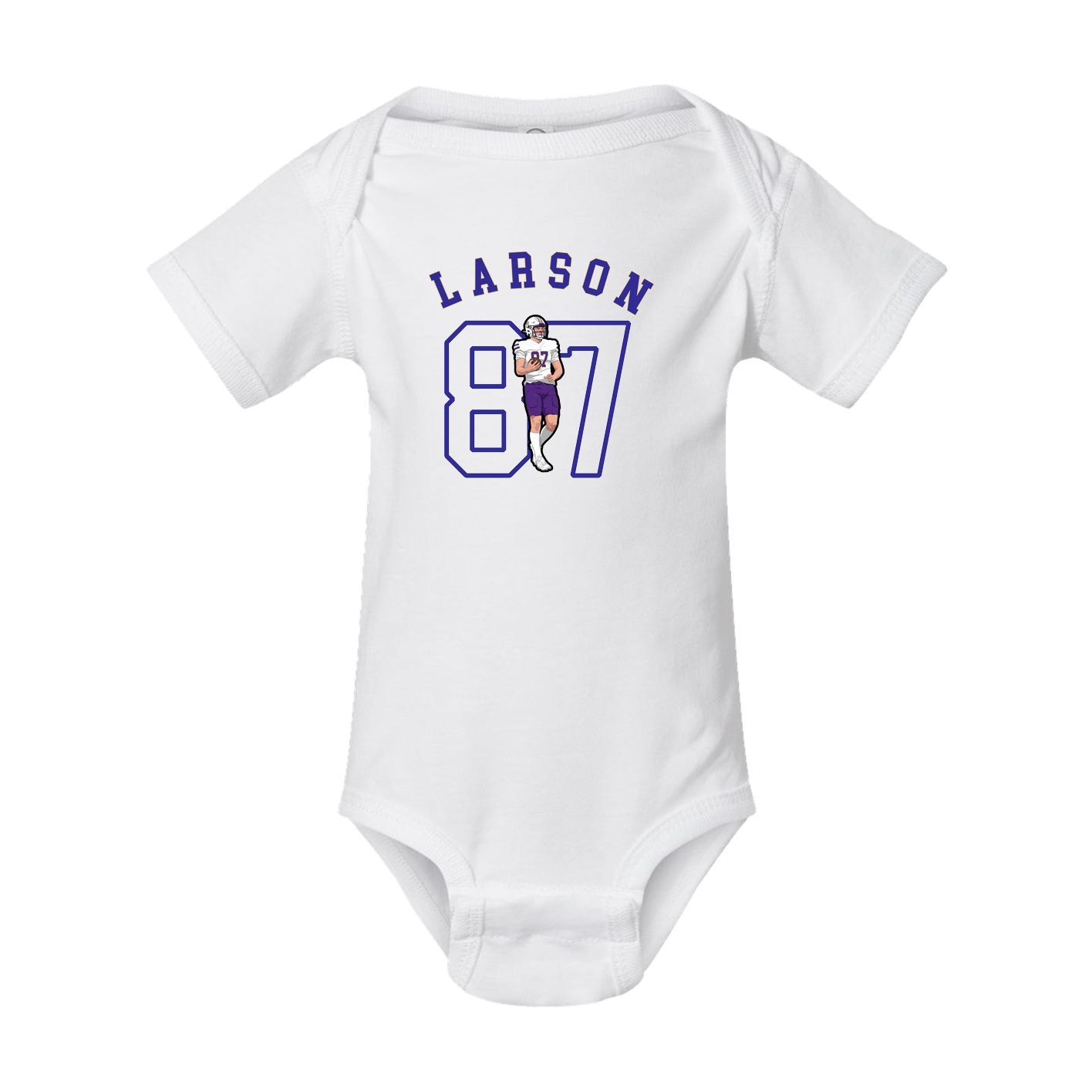 Baby Onesie — Shirsey Arch in White