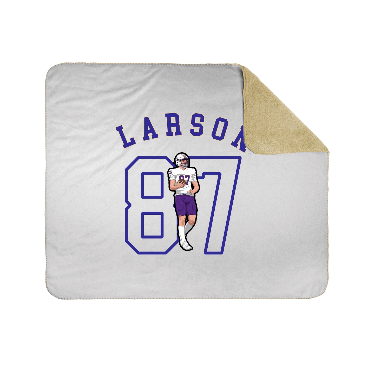 Throw Blanket — Shirsey Arch in White