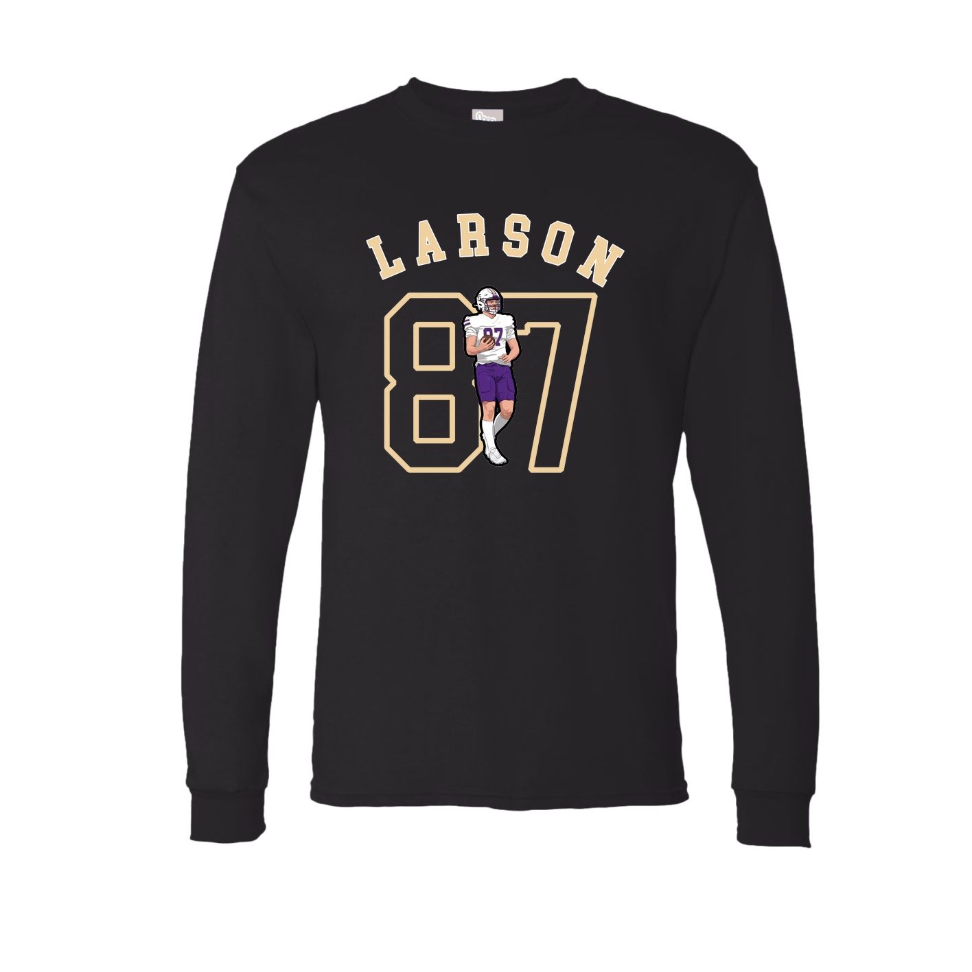 Long Sleeve Tee — Shirsey Arch in Black