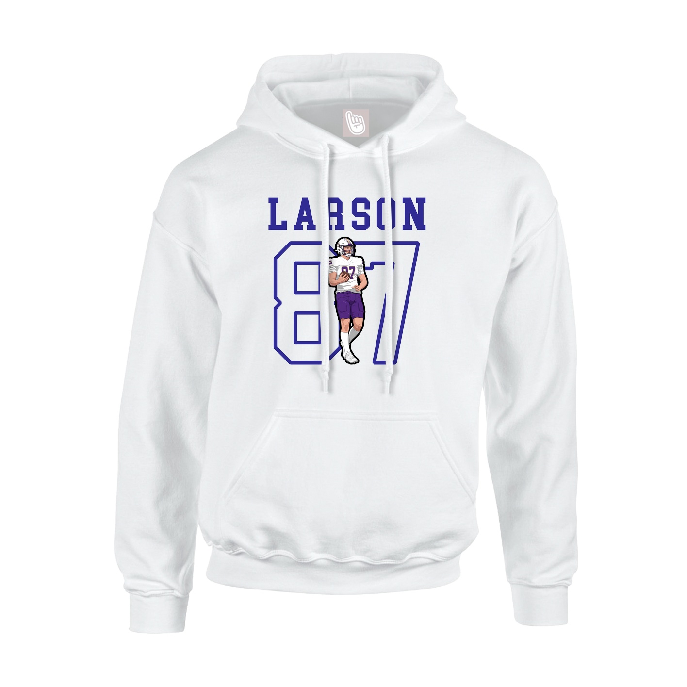 Youth Hoodie — Shirsey in White