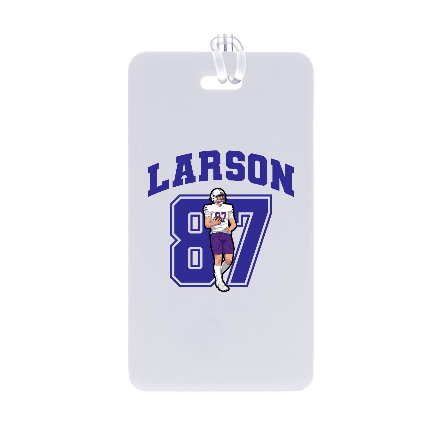 Bag Tag — Number in Classic