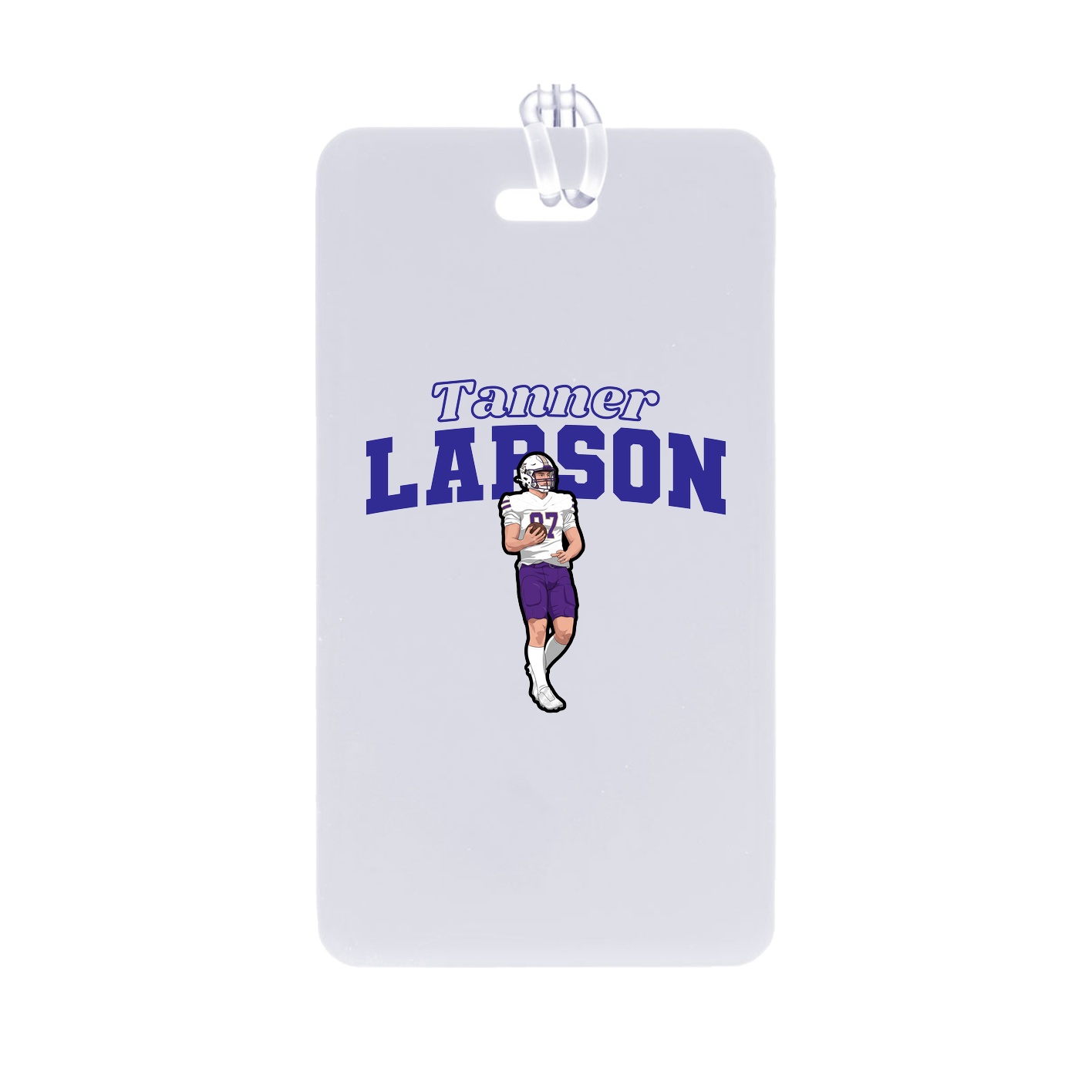Bag Tag — Name Arch in Classic