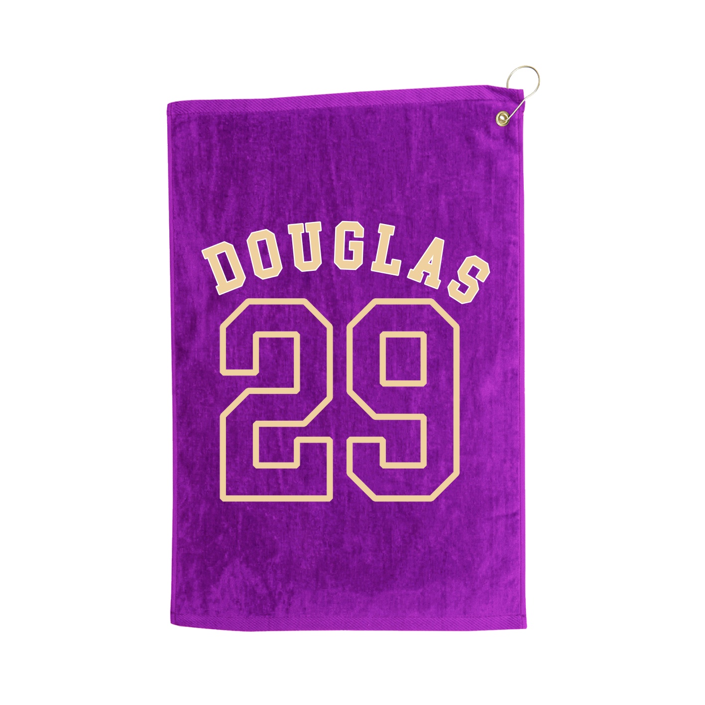 Golf Towel — Shirsey Arch in Purple