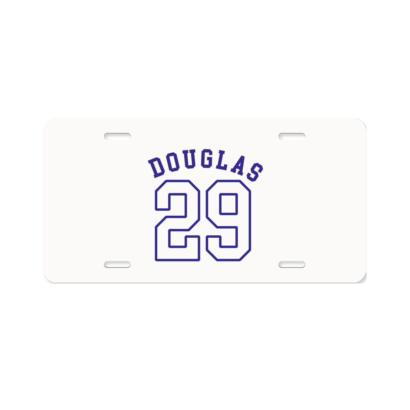 License Plate — Shirsey Arch in Classic