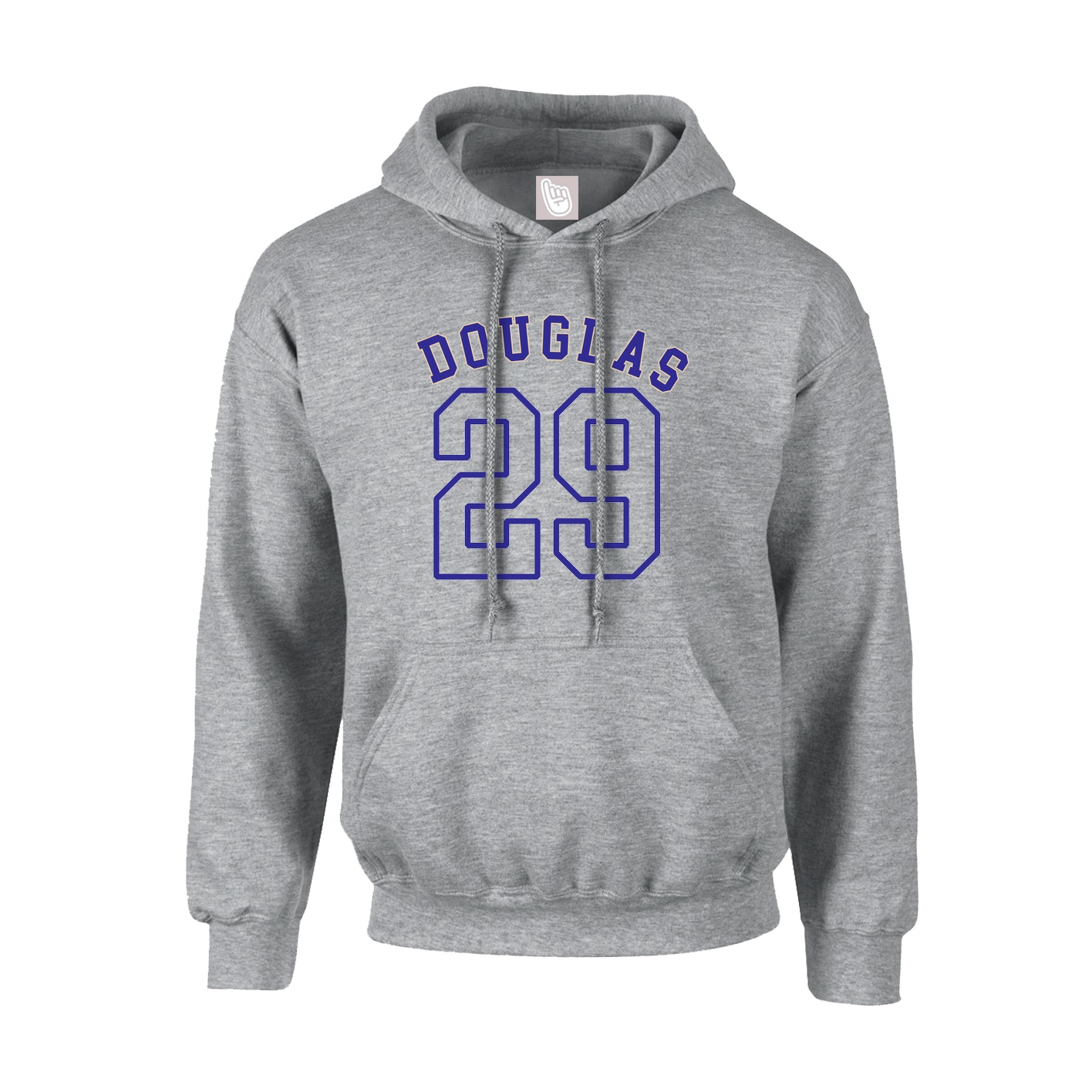 Youth Hoodie — Shirsey Arch in Grey