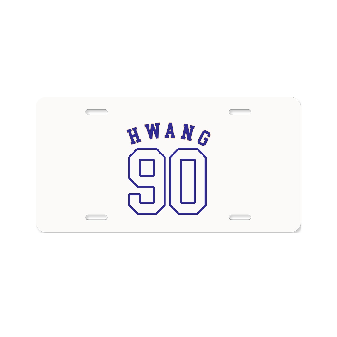 License Plate — Shirsey Arch in Classic