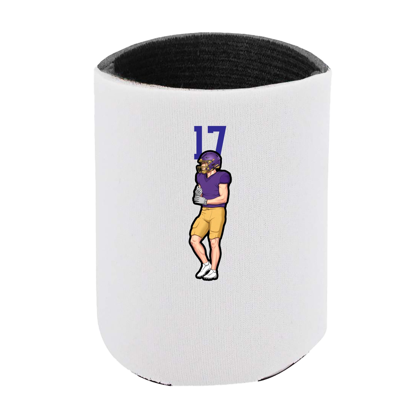 Can Holder — Number Top in White