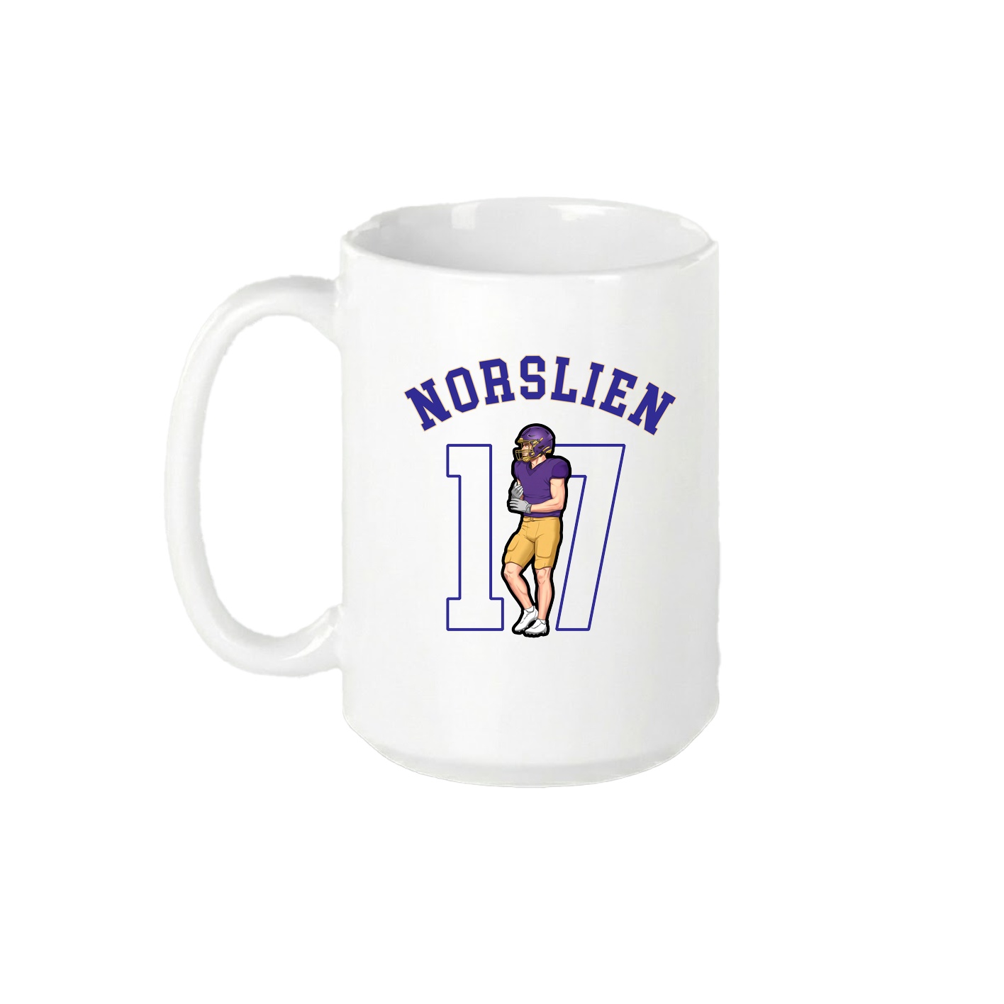 15oz Coffee Mug — Shirsey Arch in White