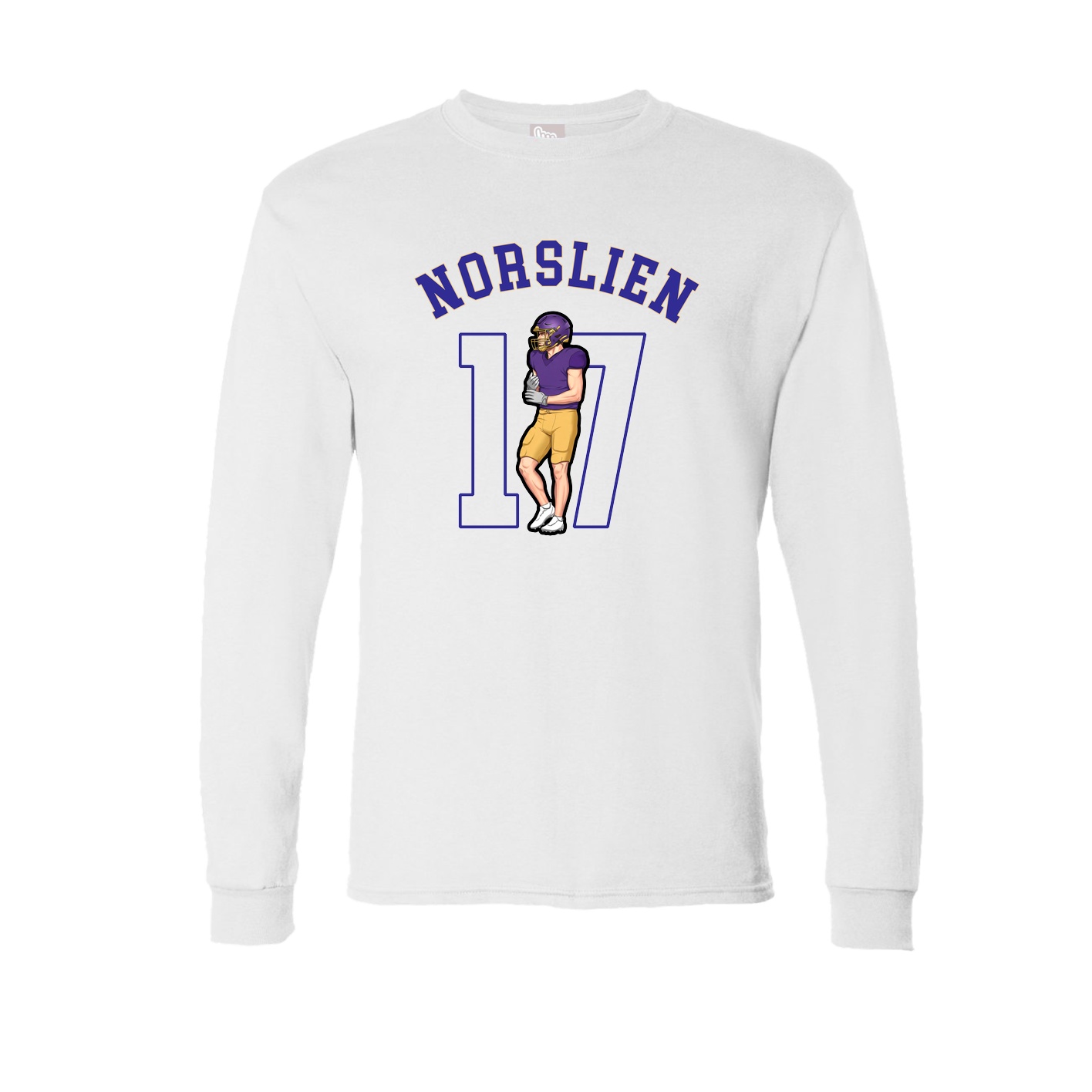 Long Sleeve Tee — Shirsey Arch in White