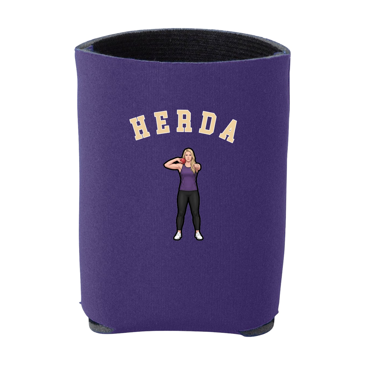 Can Holder — Shirsey Arch in Purple