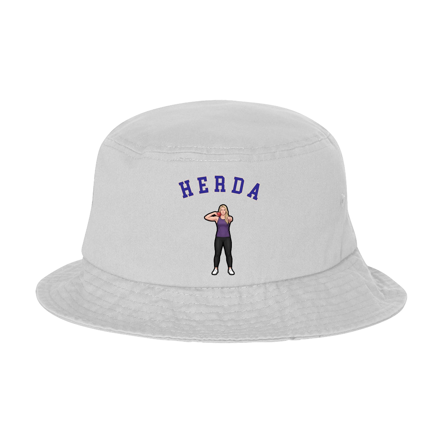 Bucket Cap — Shirsey Arch in White