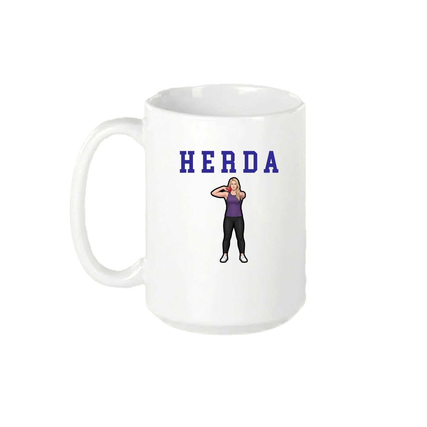 15oz Coffee Mug — Shirsey in White