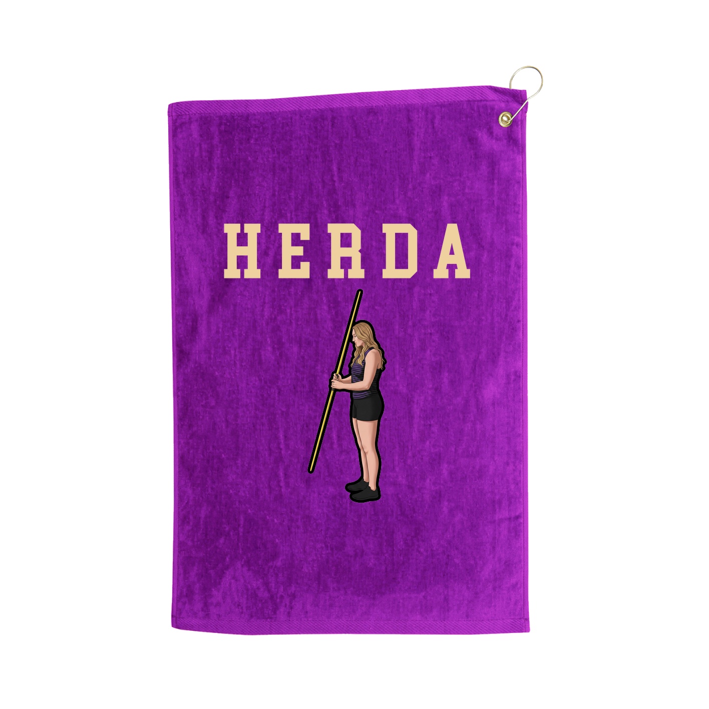 Golf Towel — Shirsey in Purple