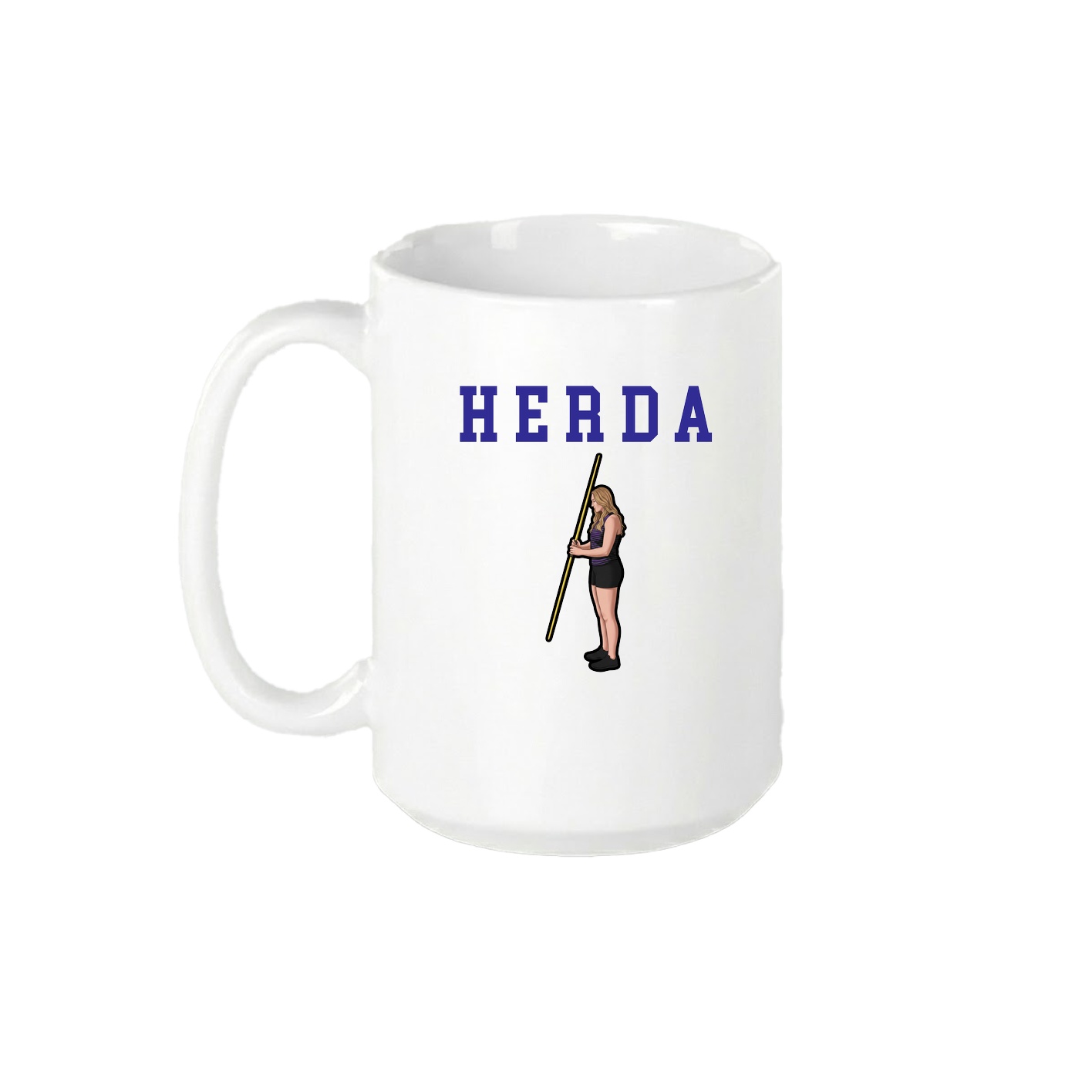15oz Coffee Mug — Shirsey in White