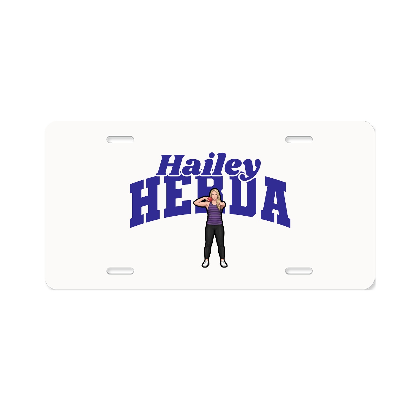 License Plate — Signature Arch in Classic