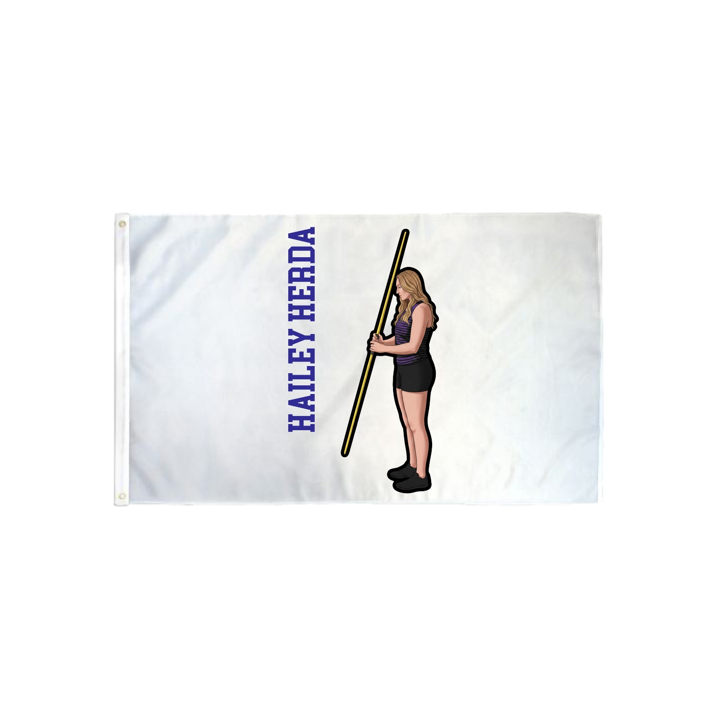 3x5 Flag — Name Vertical in Classic