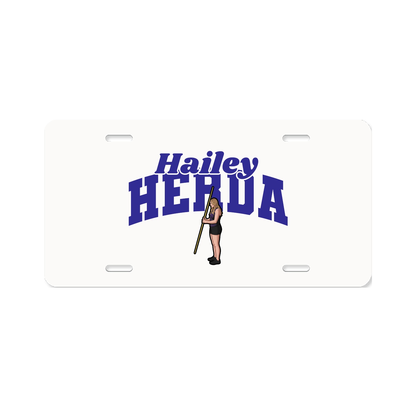 License Plate — Signature Arch in Classic