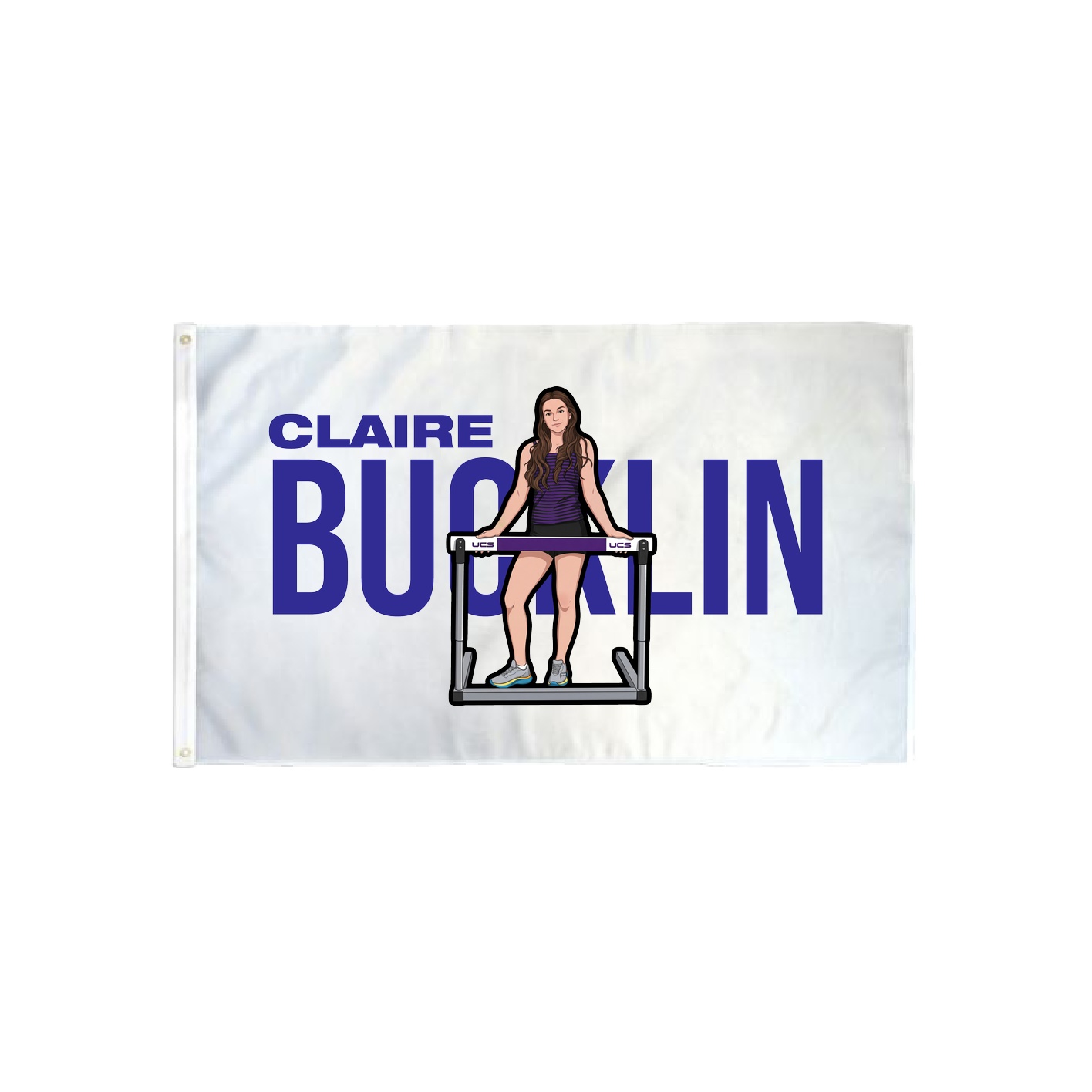 3x5 Flag — Player Name in Classic