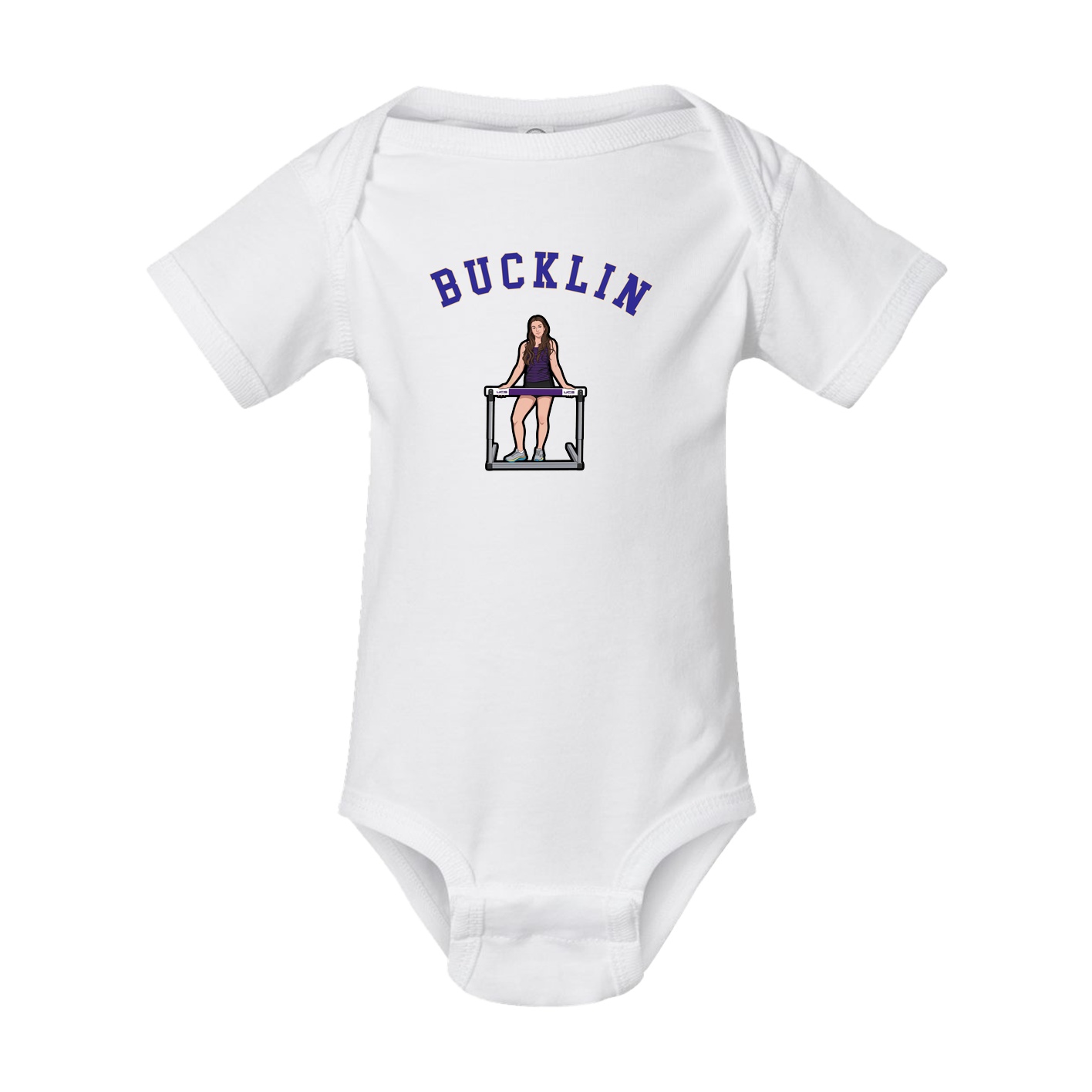 Baby Onesie — Shirsey Arch in White