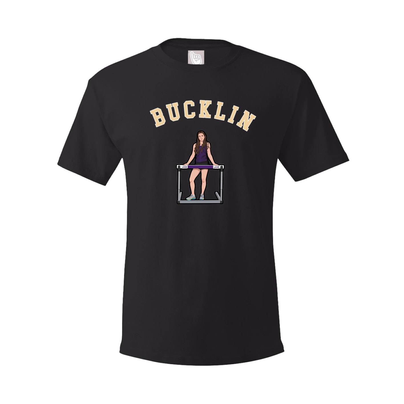 Youth Tee — Shirsey Arch in Black