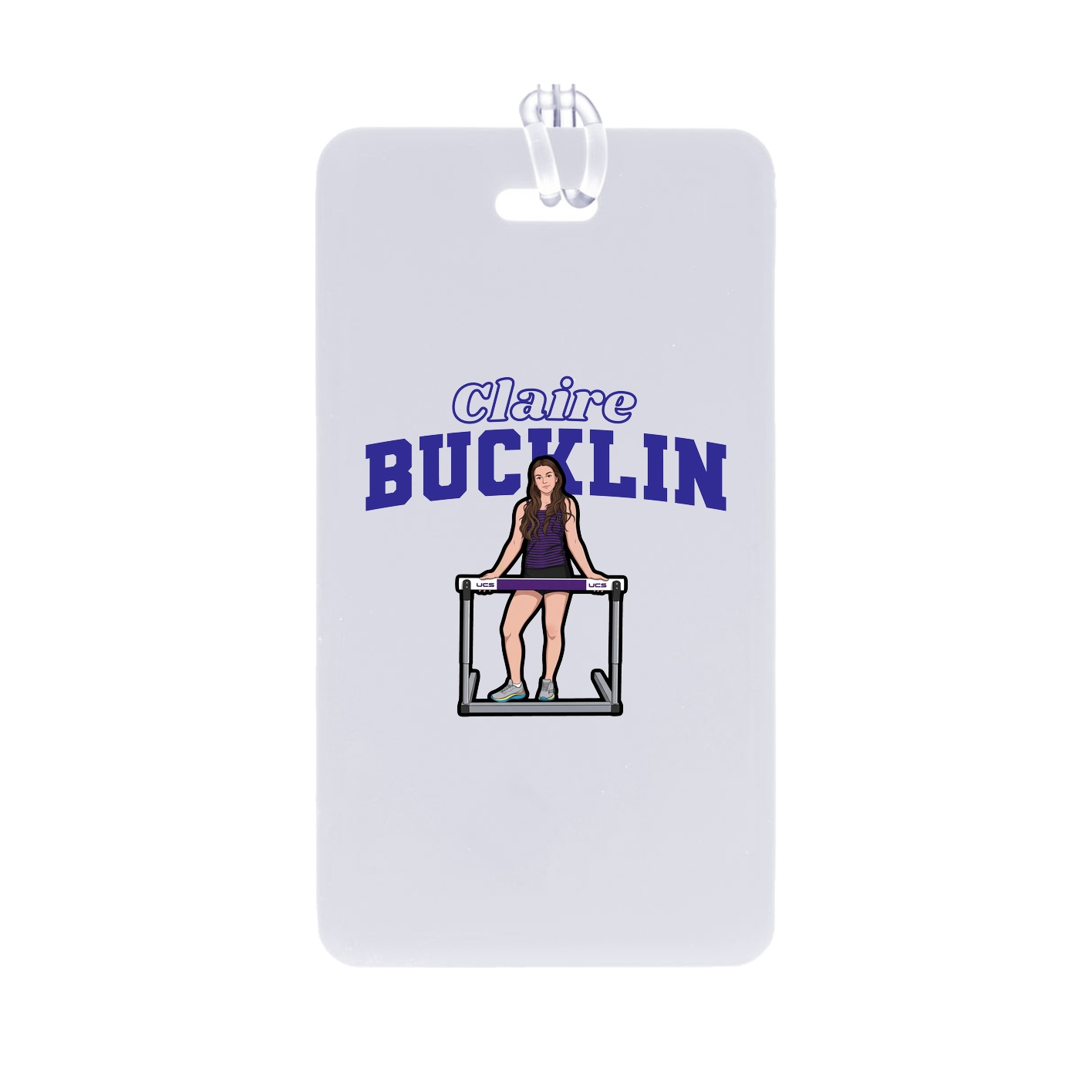 Bag Tag — Name Arch in Classic