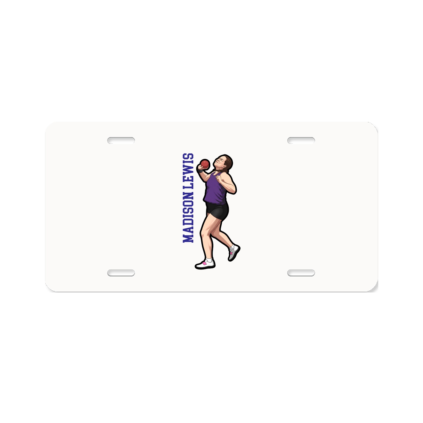 Aluminum License Plate