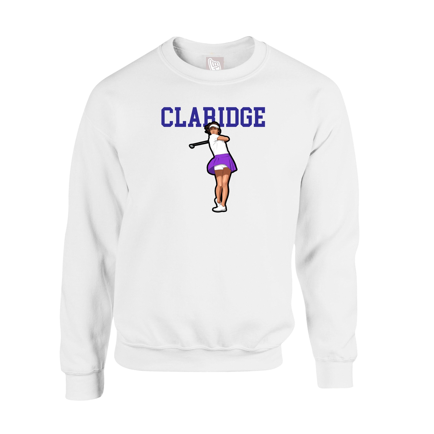 Fleece Crew — Shirsey in White