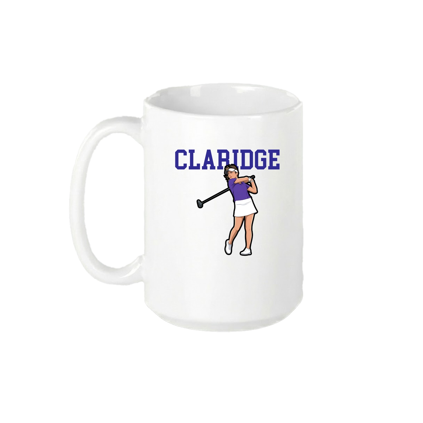 15oz Coffee Mug — Shirsey in White
