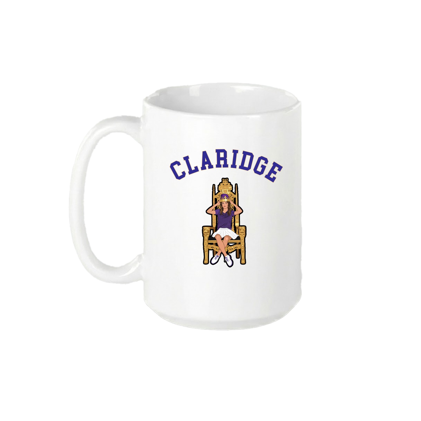 15oz Coffee Mug — Shirsey Arch in White