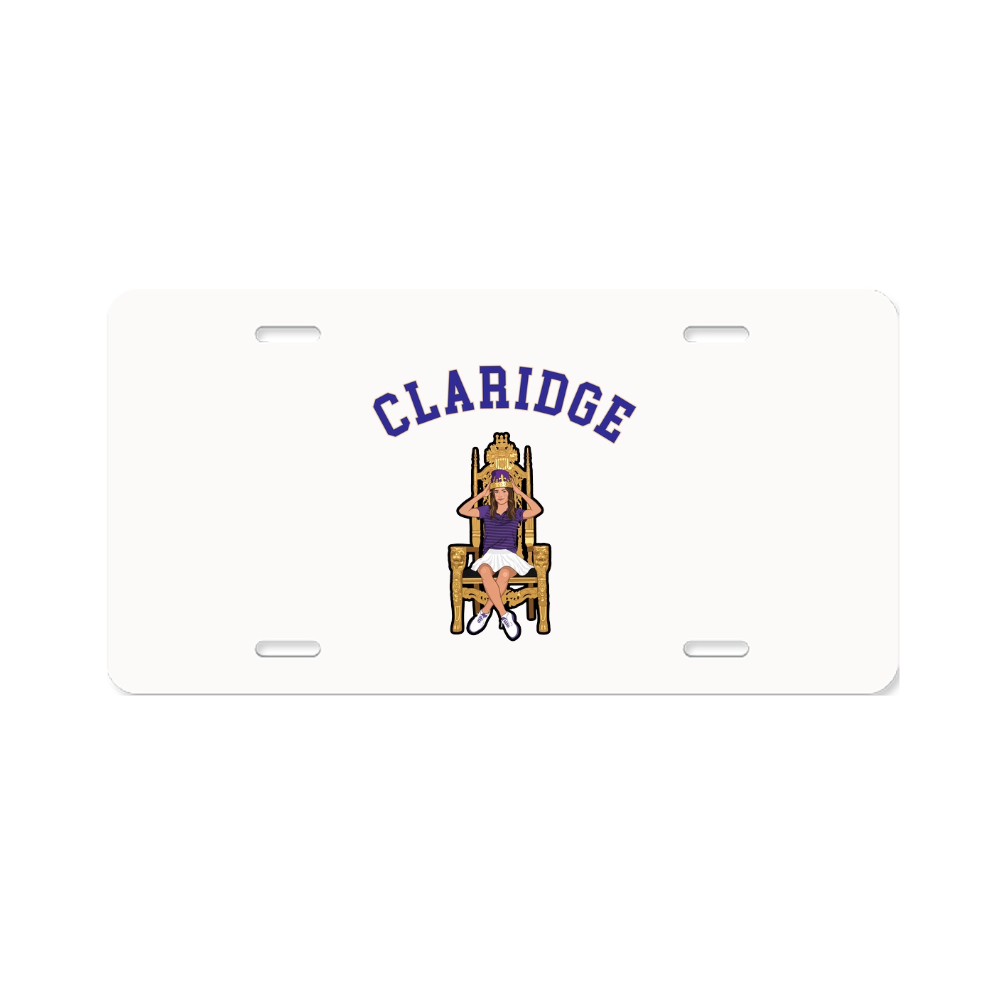 License Plate — Shirsey Arch in Classic