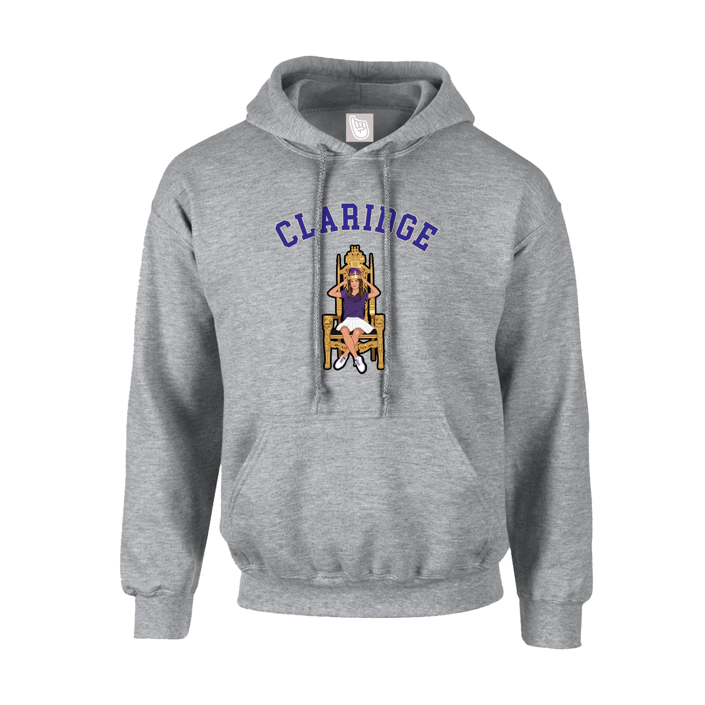 Hoodie — Shirsey Arch in Grey