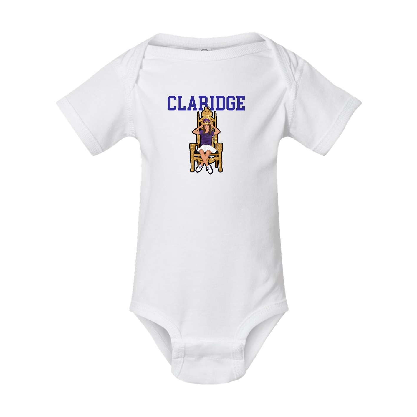 Baby Onesie — Shirsey in White