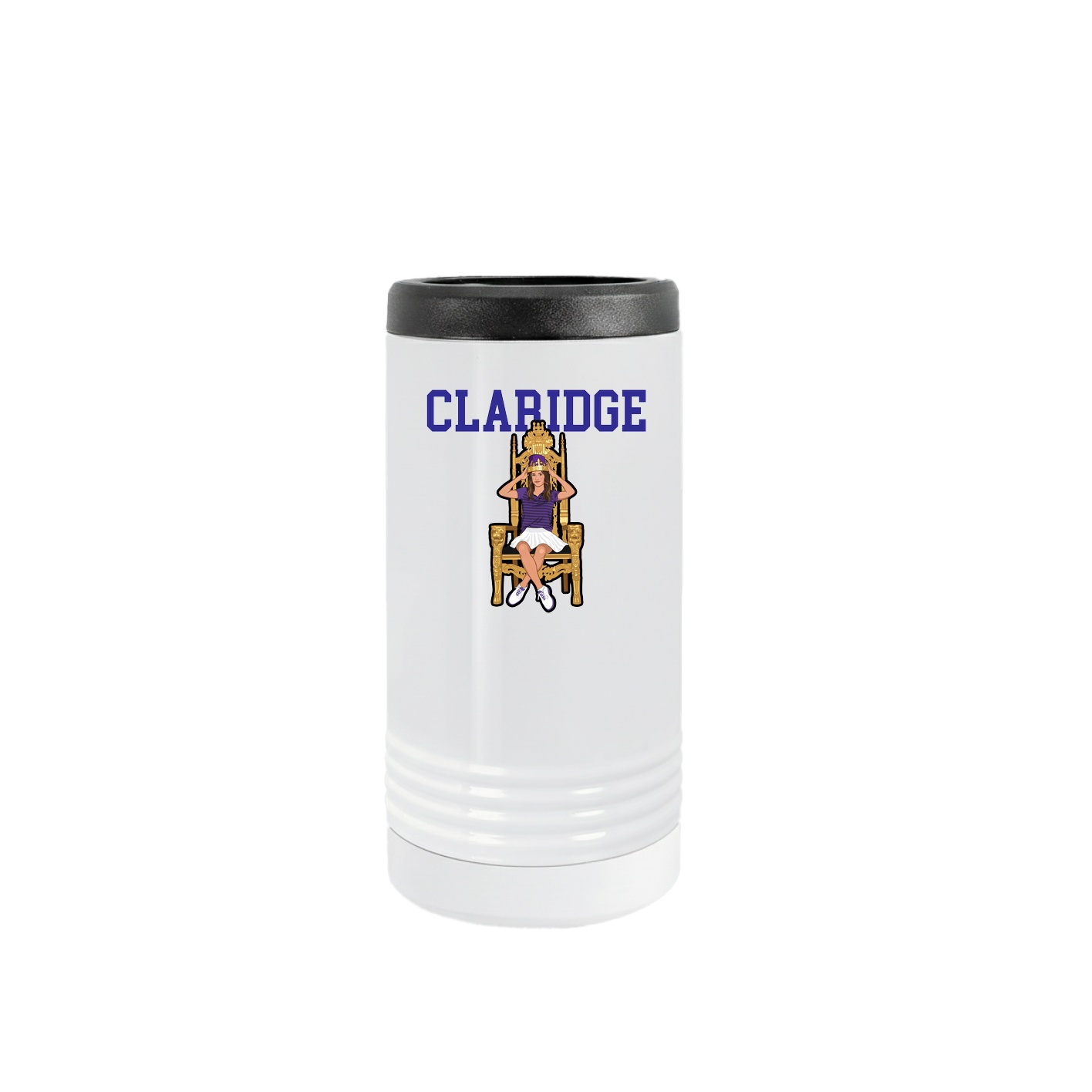 Slim Beverage Holder — Shirsey in White