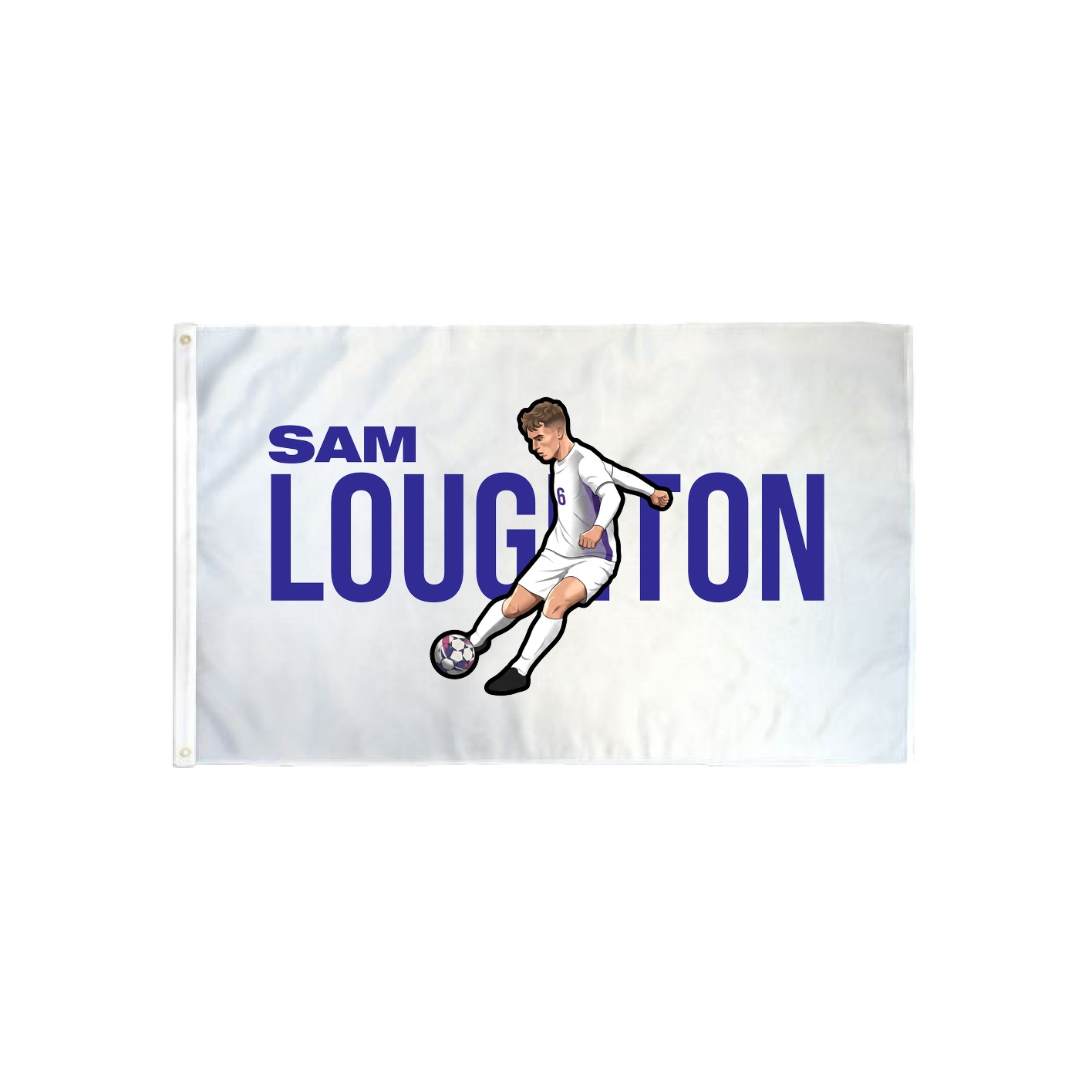3x5 Flag — Player Name in Classic