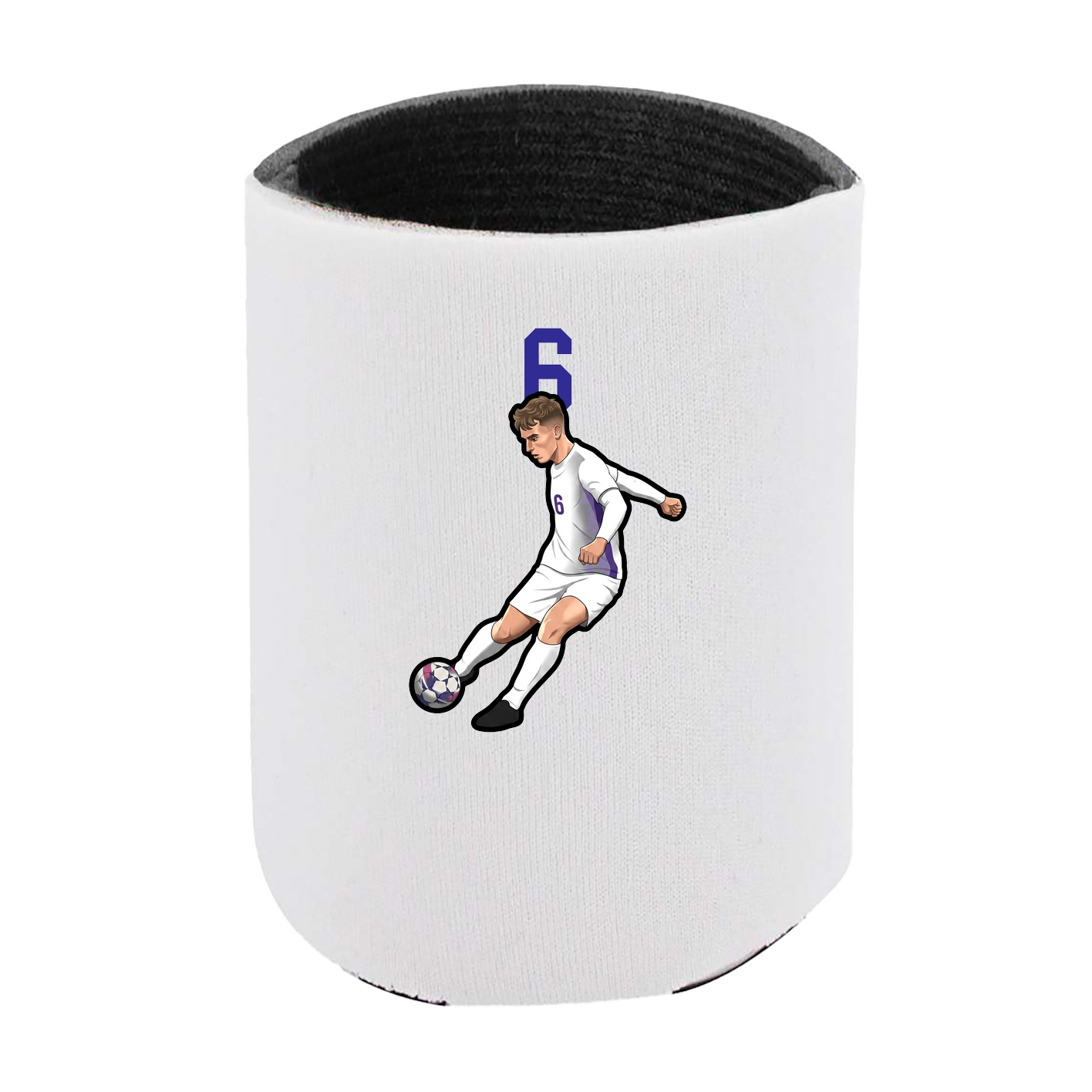 Can Holder — Number Top in White