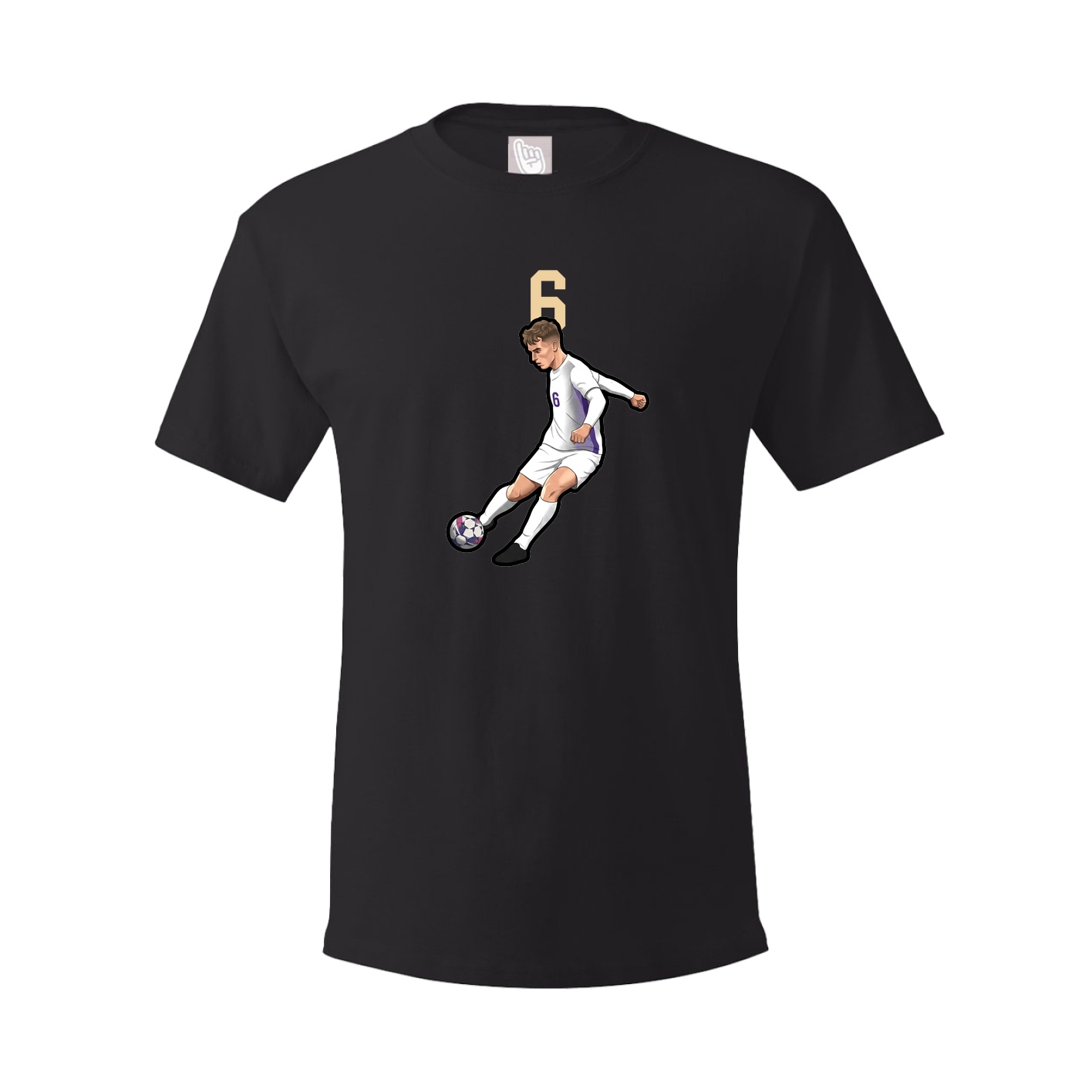 Tee — Number Top in Black