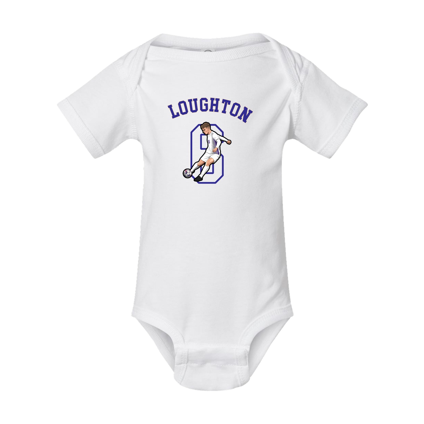 Baby Onesie — Shirsey Arch in White