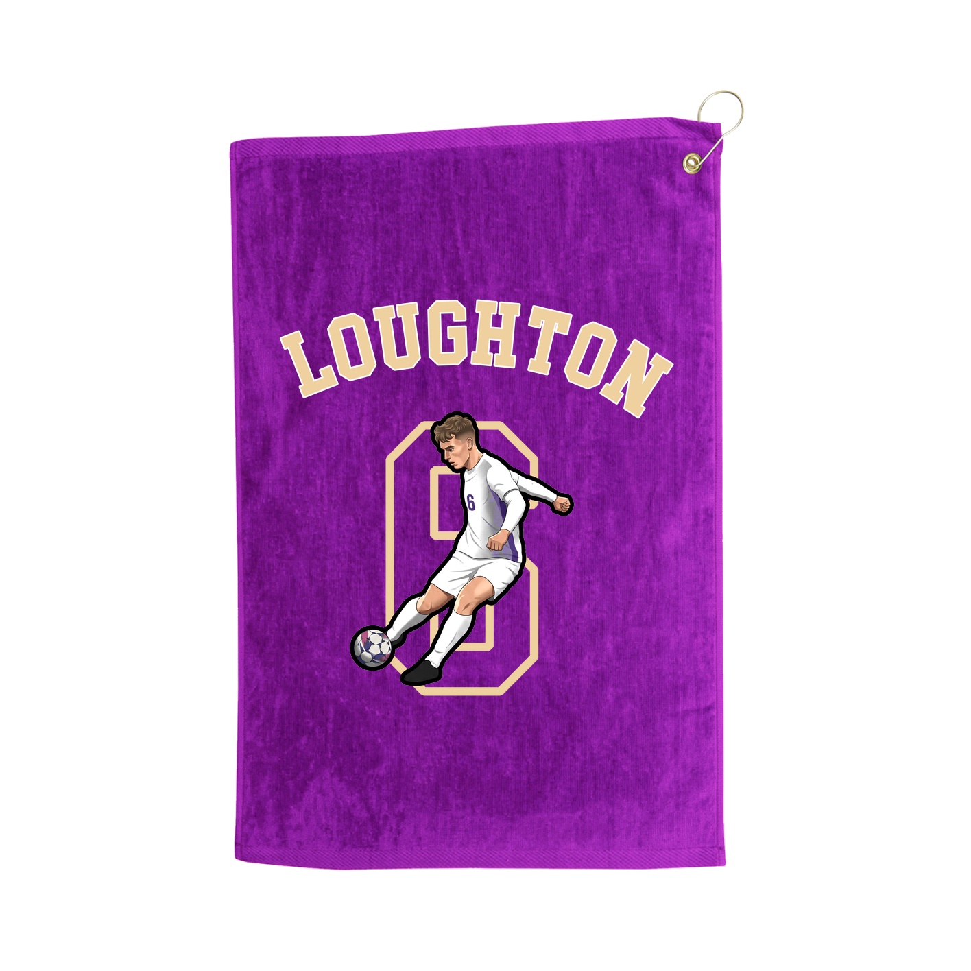Golf Towel — Shirsey Arch in Purple