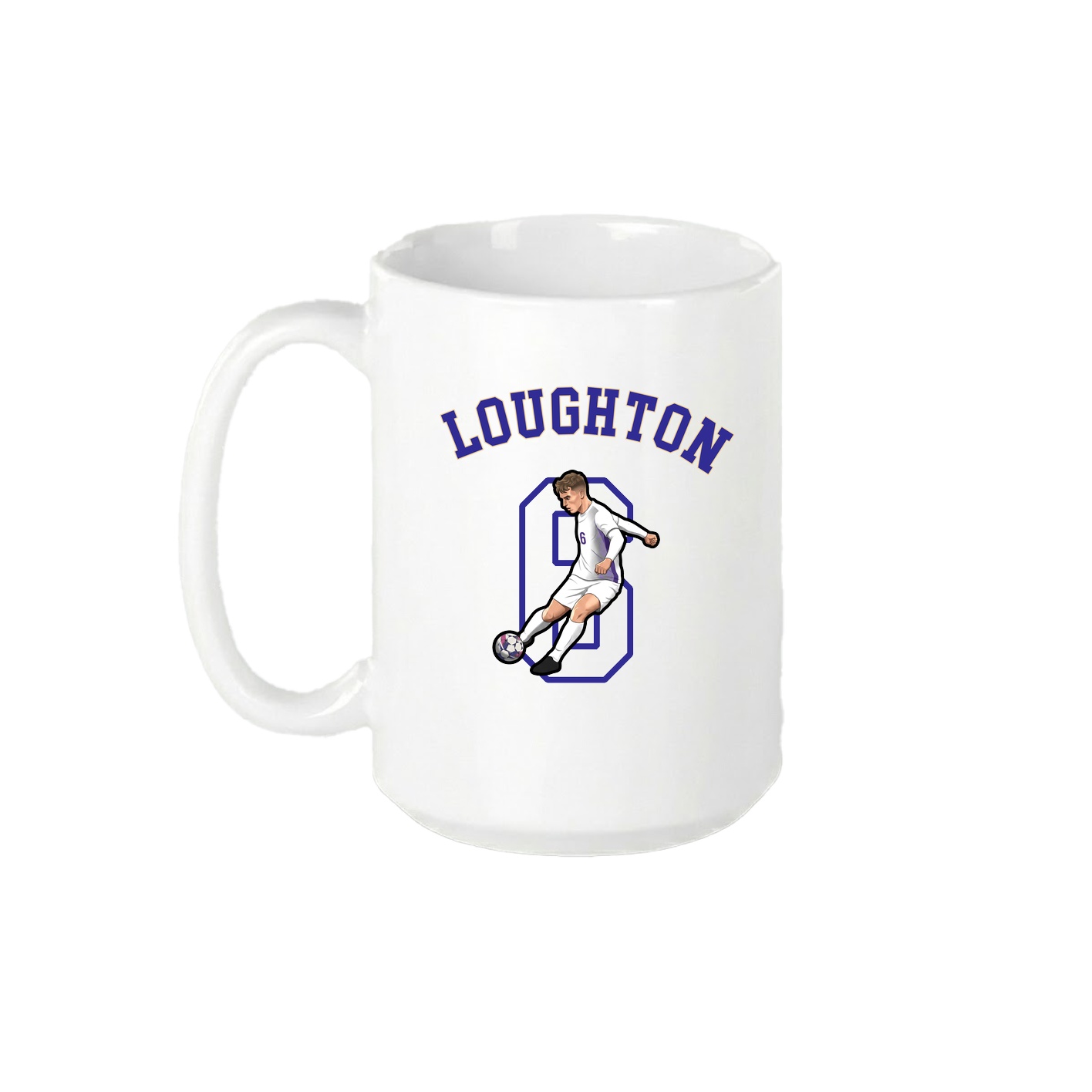 15oz Coffee Mug — Shirsey Arch in White