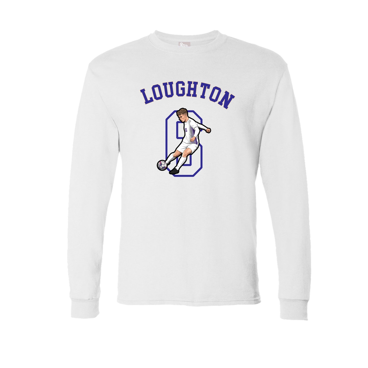 Long Sleeve Tee — Shirsey Arch in White