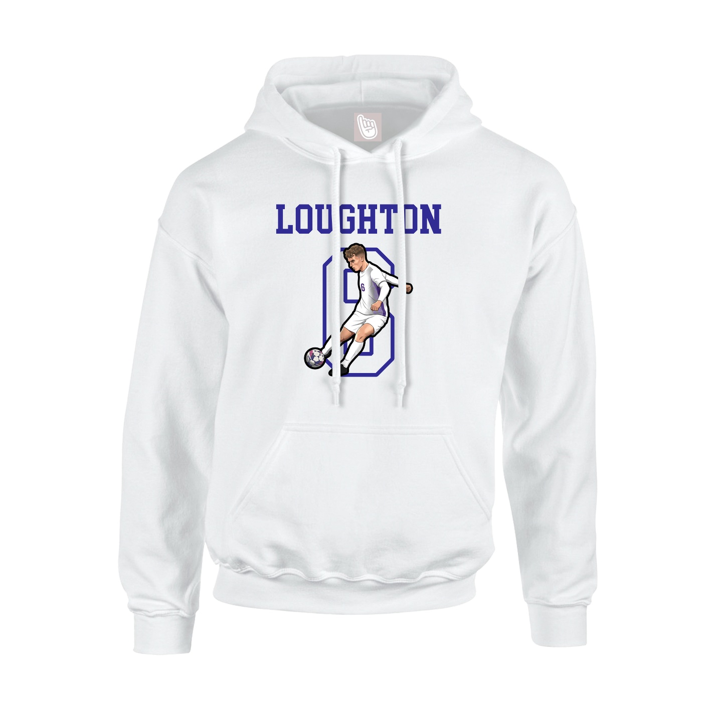 Youth Hoodie — Shirsey in White
