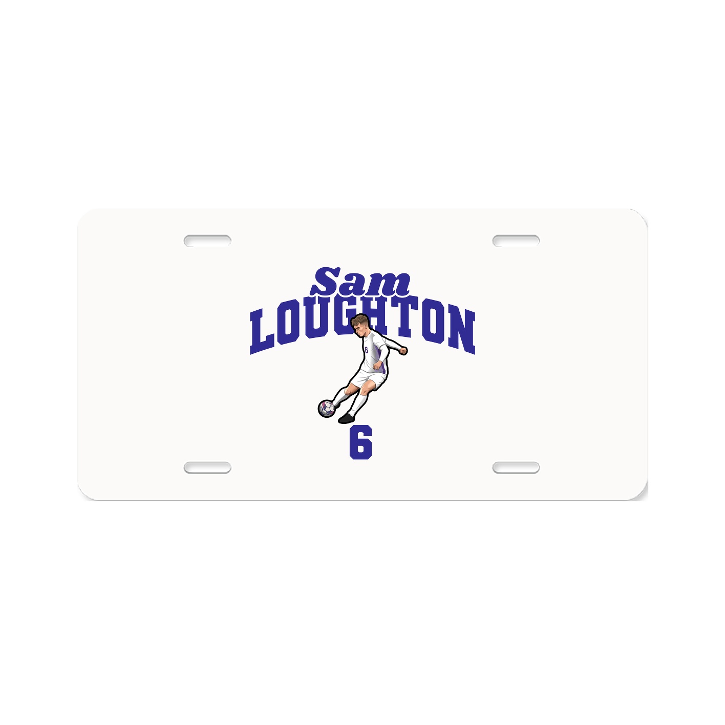 License Plate — Signature Arch in Classic