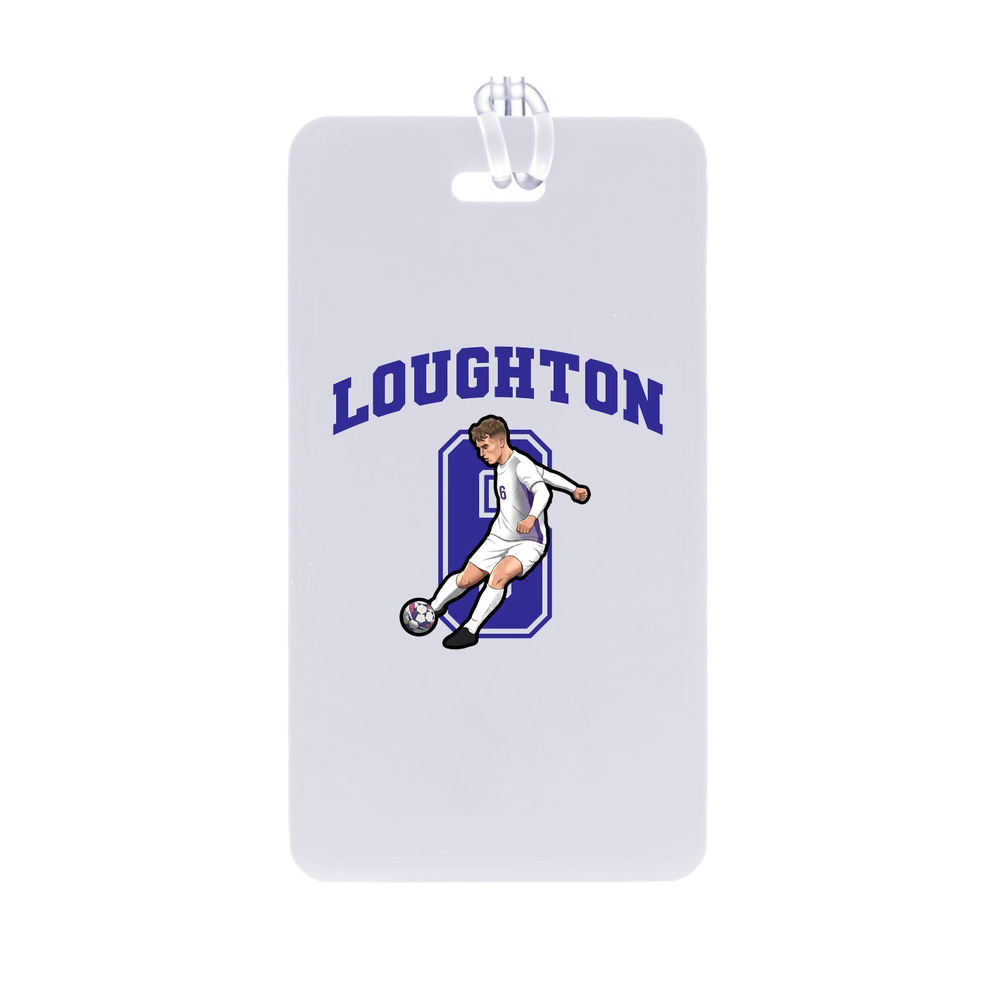 Bag Tag — Number in Classic