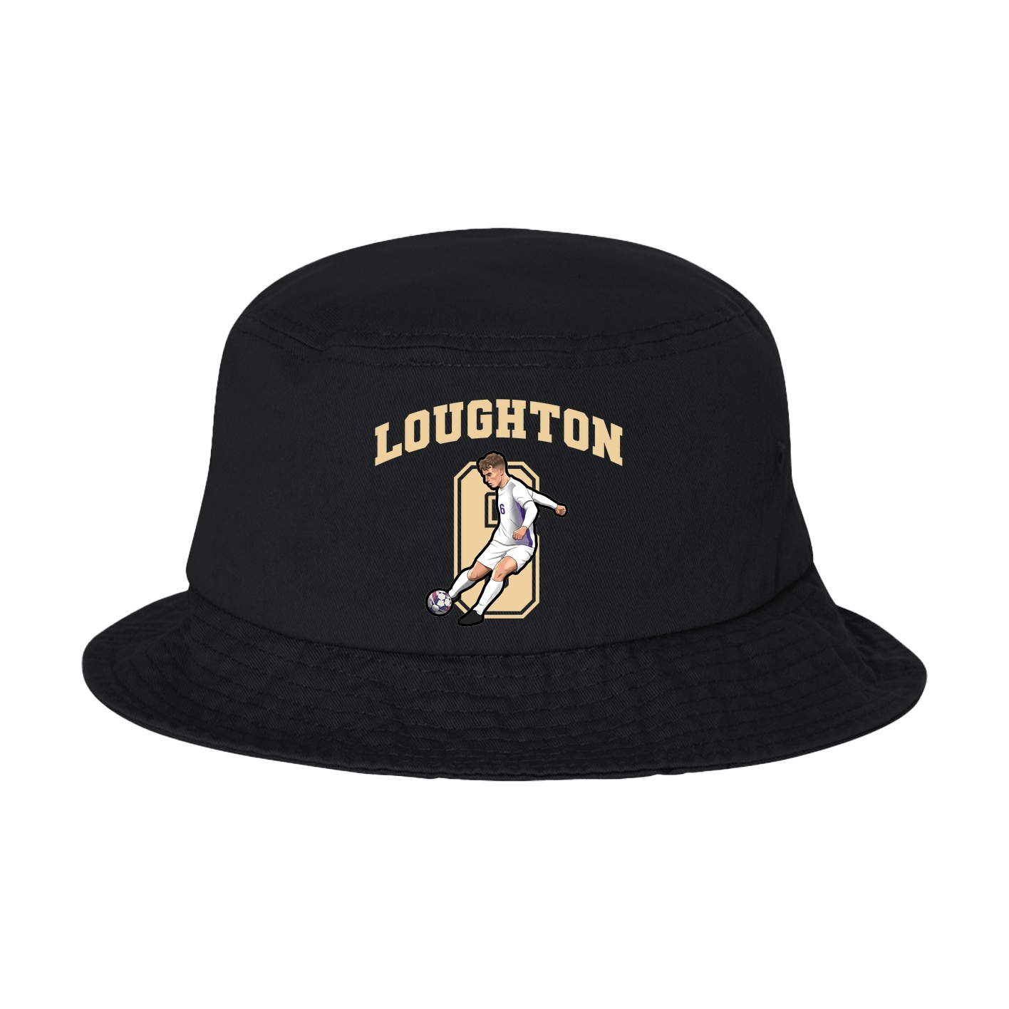 Bucket Cap — Number in Black